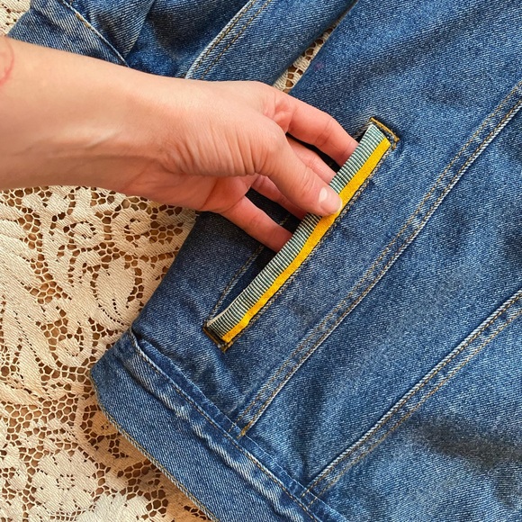 Vintage Denim Lined Jacket - Picture 2 of 4